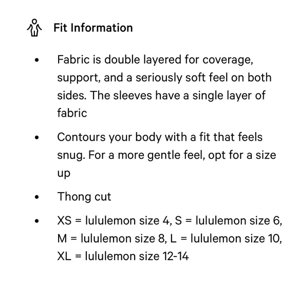 Lululemon Wundermost nulu square neck long sleeve bodysuit. Xlarge.Light pink. - Picture 9 of 9